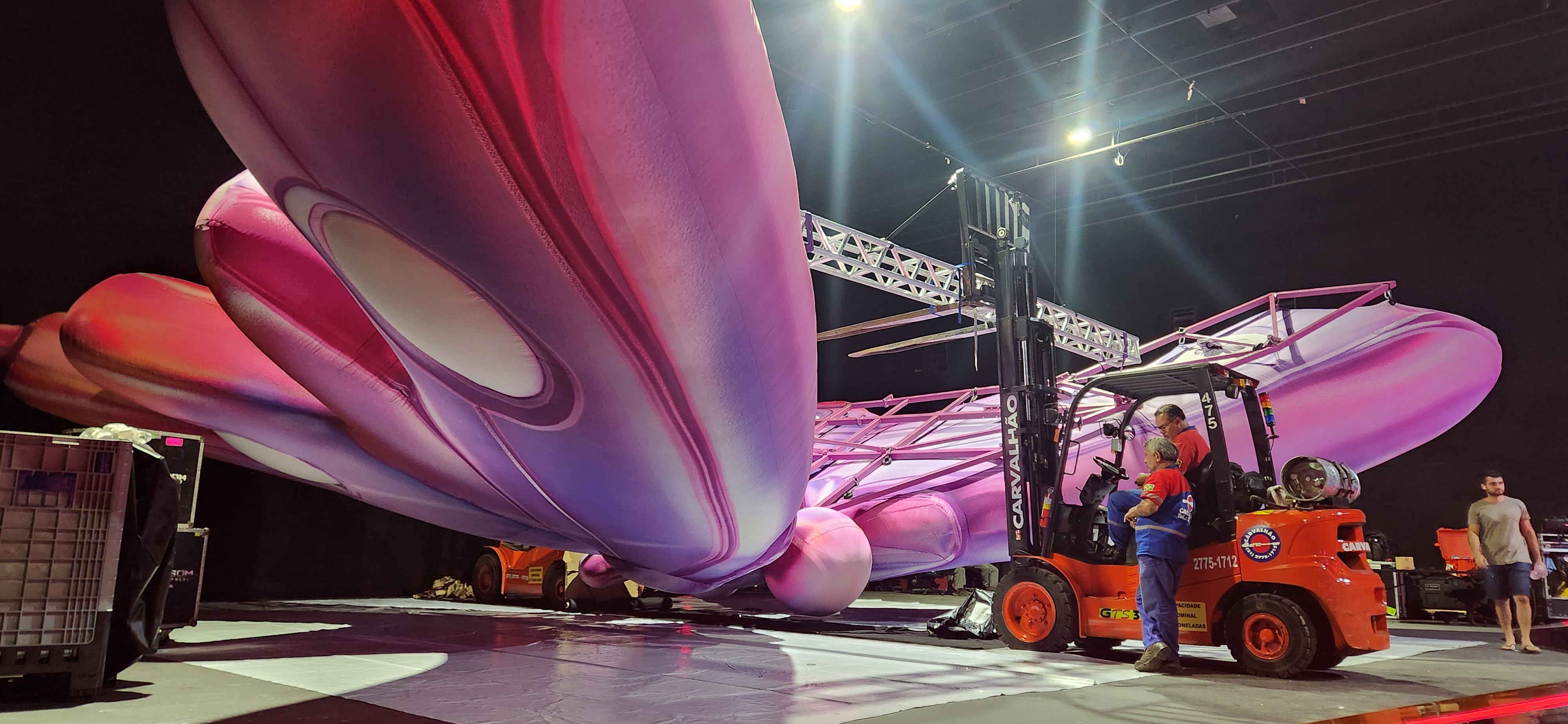 Estrutura Metálica Cenográfica Katy Perry